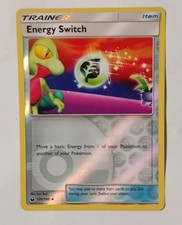 POKEMON TRAINER ENERGY SWITCH REVERSE HOLO 129/168 LIGHTLY PLAYED 2018