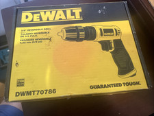 Dewalt Reversible Pneumatic Air Drill Dwmt70786 38 New In Box Dewalt Reversible Pneumatic Air Drill Dwmt70786 38 New In Box