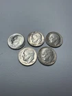 silver dimes lot of 5