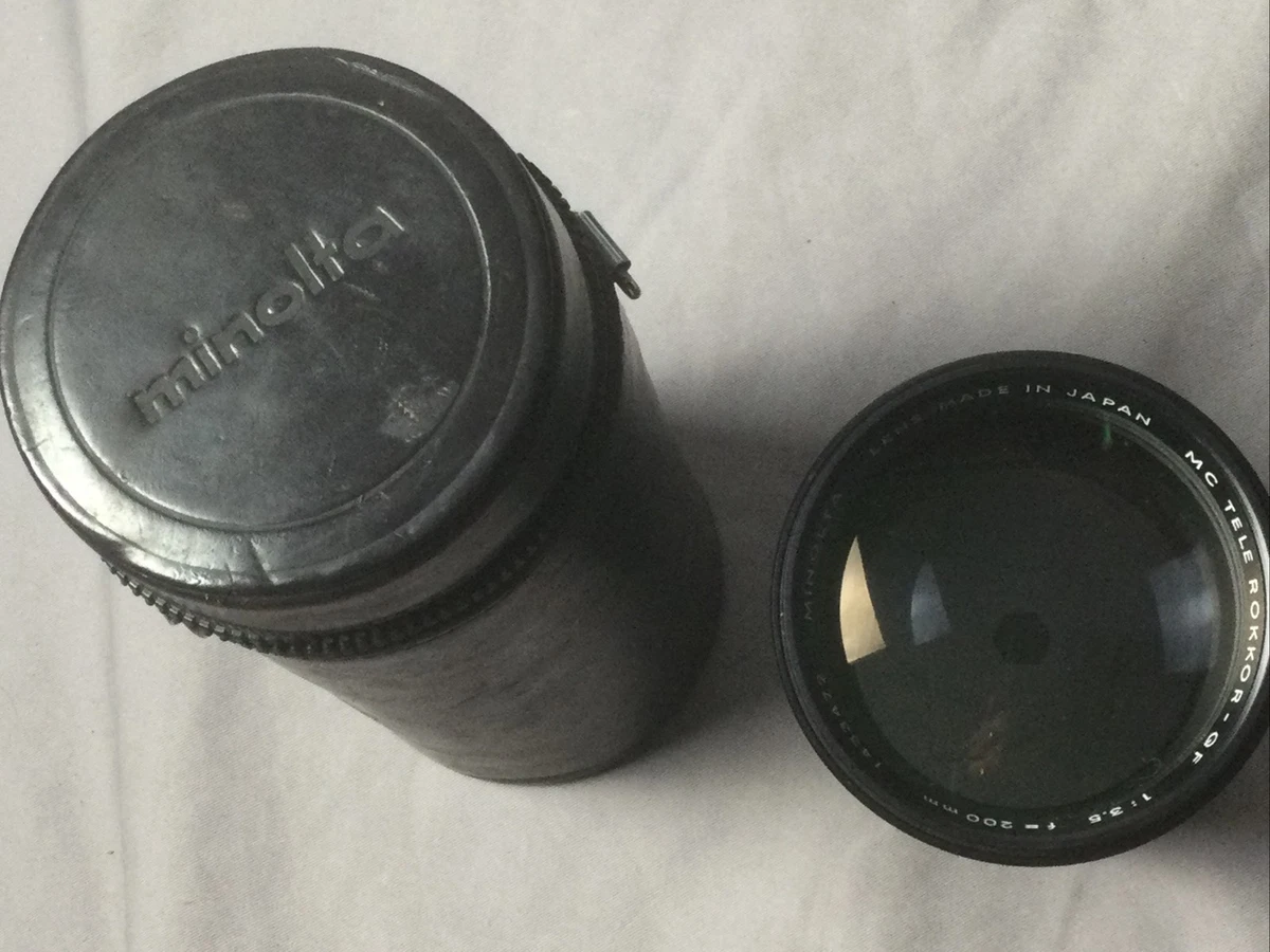 Minolta f/3.5 Camera Lenses 200mm Focal for sale - eBay