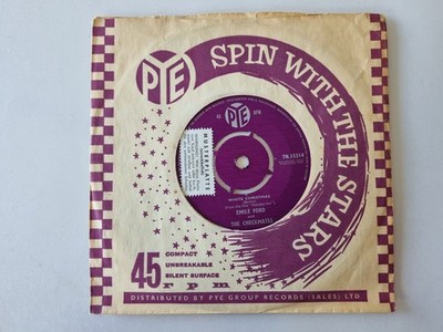 Emile Ford & The Checkmates - Counting Teardrops/ White Christmas 7'' Vinyl UK