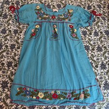 CJ Laing Embroidered Peasant Dress