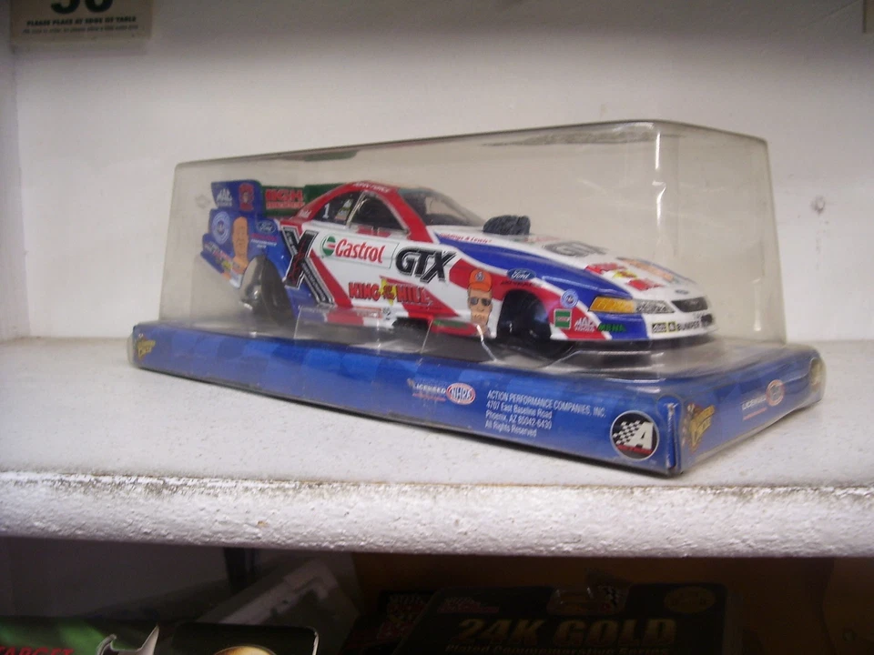 John Force Castrol GTX 2003 1/24/King of the Hill NHRA divertido coche ganador círculo Foto 4 de 4