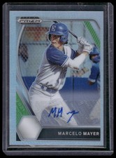 2021 Panini Prizm Draft Picks #PDP4 Marcelo Mayer Base Autographs Silver Prizm