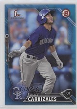 2016 Bowman Prospects Blue 47/150 Omar Carrizales #BP58 0a6