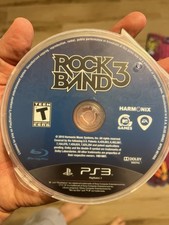 Rock Band 3 for PS3 Sony PlayStation 3 Disc Only Tested And Works