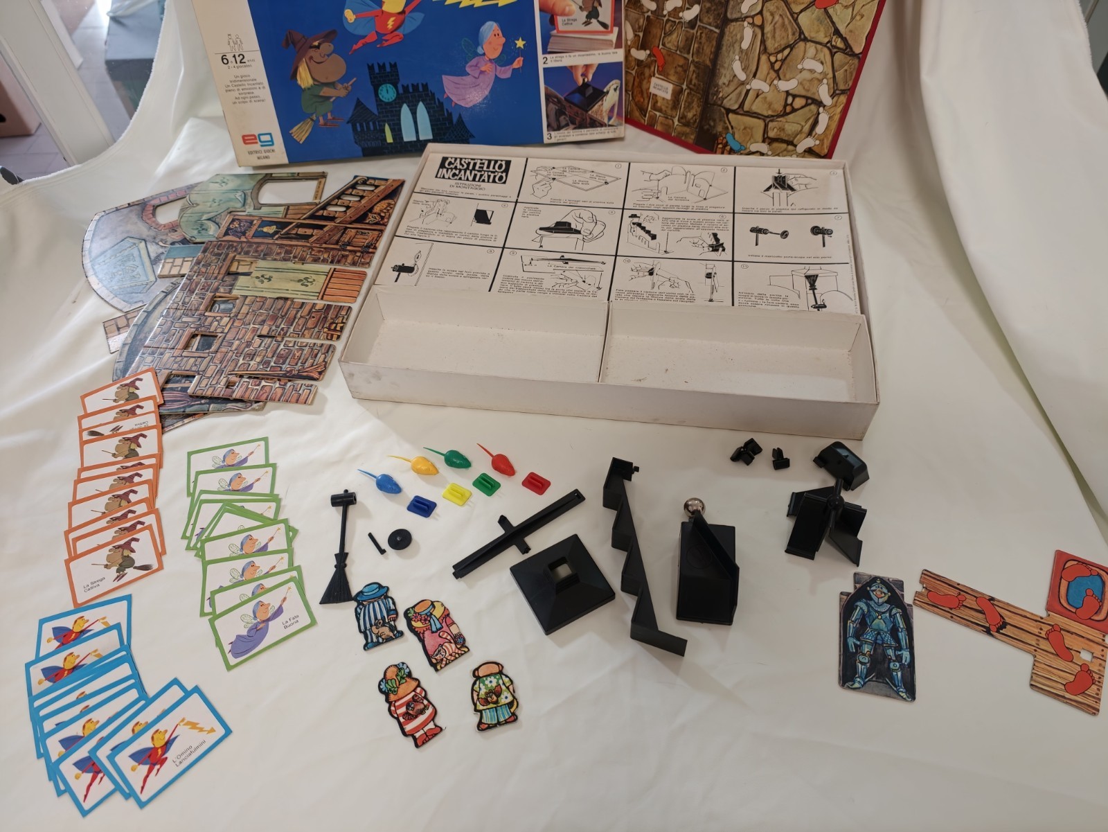 MB CASTELLO INCANTATO IL GIOCO DELLE FATE E DELLE STREGHE EG EDITRICE GIOCHI