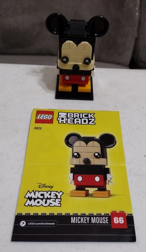 LEGO BrickHeadz Mickey Mouse 41624 - COMPLETE with Instructions