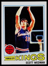 1977-78 Topps #17 Scott Wedman White Backs - EX
