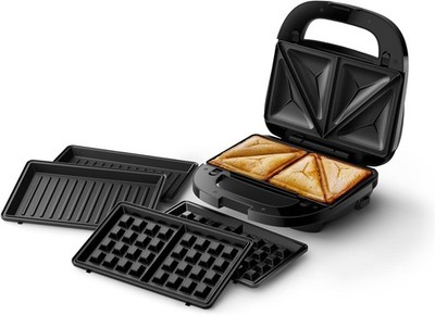 Philips 5000-Serie 3-in-1 Sandwichmaker - Sandwiches, Waffeln und Paninis