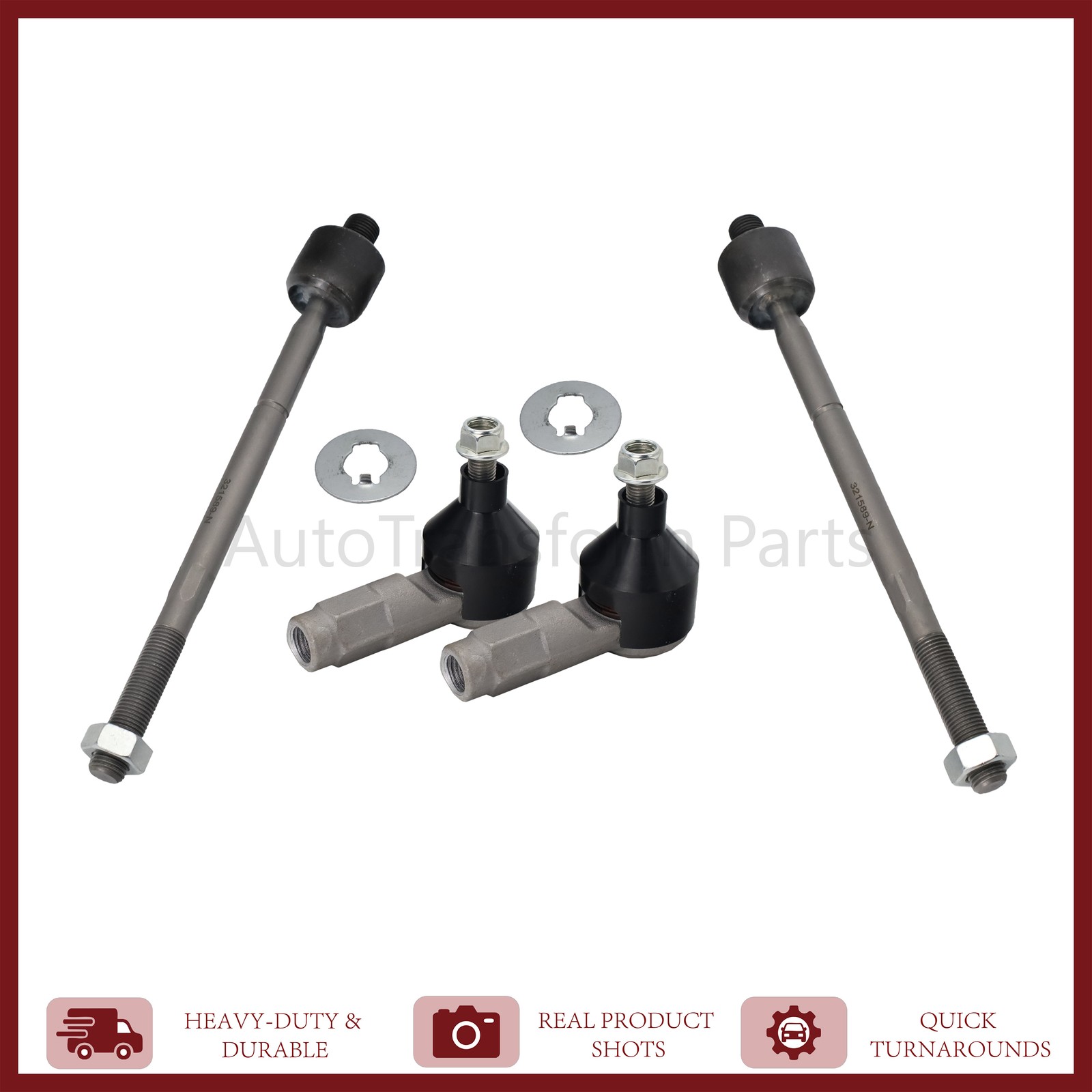Maserati GranTurismo 2003-2012 Right Outer Tie rod ends Set