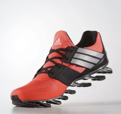  RARE Adidas Trainers Sz 11.5 Men's Red Orange Springblade Solyce Running Shoes