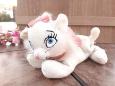 The Disney Store Beanies Mini Bean Bag Aristocats Marie Kitten Plush