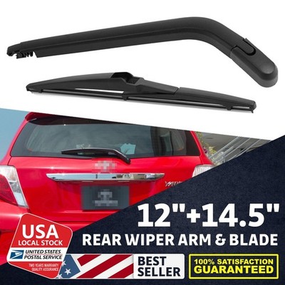 12''+14.5'' Highly clean Rear Window durable Rear Windshield Wiper Arm & Blade KIT