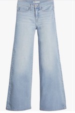 NWT Levi  s 318 Shaping Wide Leg Jeans Women Size 29 By 32