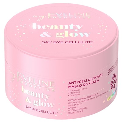 5903416040491 Eveline Cosmetics Beauty  Glow antycellulitowe masło do ciała 200m