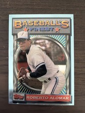 1993 Topps Finest Promo #88 Roberto Alomar /5,000 HOF Toronto Blue Jays MLB 