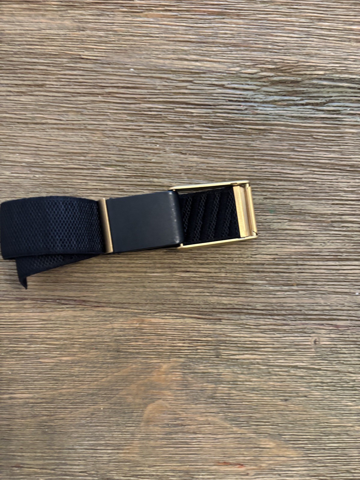 New WHOOP MG /5.0 Black Band with Gold Clasp/hook/link. One/peak/life