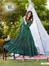 Embroidery new Wedding / Party style Indian khadi stitched Kurti bust bust 46XL