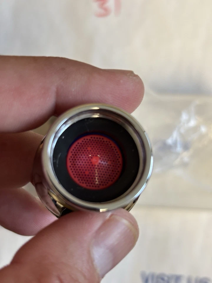 Aireador de repuesto para grifo de cocina Moen 101964 acabado cromado Foto 4 de 4