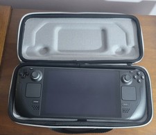 Valve Steam Deck 512GB Handheld LCD Console with Charger, and Case
