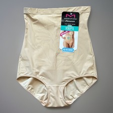Maidenform Flexees Ultra Firm Beige High Waist Brief Size Small New With Tag