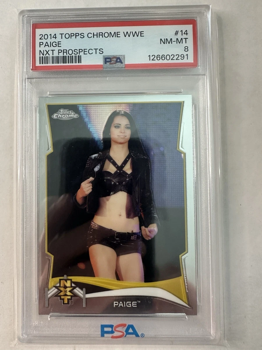 2014 Topps Chrome WWE - Paige #14 for sale | eBay