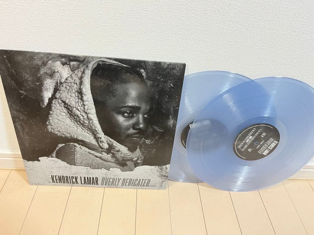 Kendrick Lamar Overly Dedicated 2LP Clear Vinyl Record No Visible