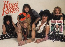 Heavy Metal Music Hanoi Rocks Finland Mint FDC Maxi Card 2015