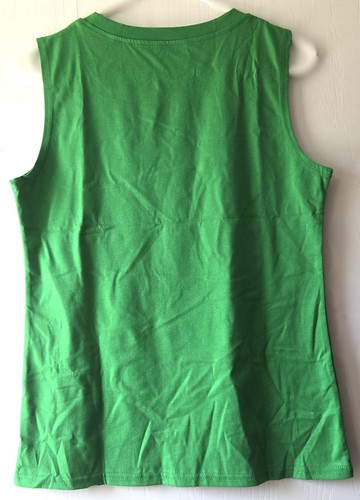Camiseta sin mangas irlandesa verde talla 6 (S) para dama - Imagen 2 de 3