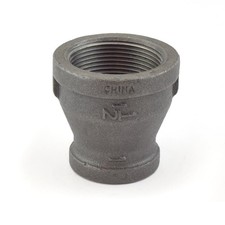 1-1/2" x 1" Black Coupling Imported 