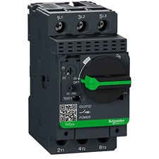 1 pc SCHNEIDER ELECTRIC GV2P22 Motor Starter/Protector, 690V, 20-25A, 3P, Screw