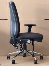High Back Office Ergonomic Fully Adjustable Office Chair With Folding Arms