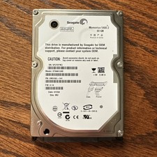 PS3 Seagate 60gb Replacement Hard Drive Momentus 5400.2