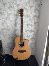 Gear4music electro-acoustic guitar, roundback model