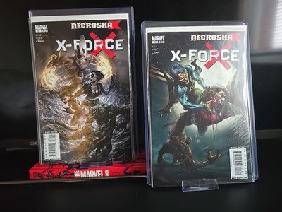 NECROSHA X-Force #22 +#23 Necrosha X  RARE CRAIN COVERS 2010 BOTH [NM+] MARVEL