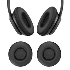 2pcs Ear Pads Replacement Cushions 3.3 Inch Headphone Ear Covers Black