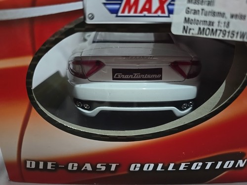 1/18 - 2007 MASERATI GRAN TURISMO - BIANCO PERLA - COME NUOVO - MONDO MOTORS - Foto 4 di 5