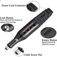 108 Pcs Engraving Tool Kit, Multi-Functional Electric Corded Micro Engraver E...