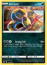 Seviper 102/198 Chilling Reign Reverse Holo