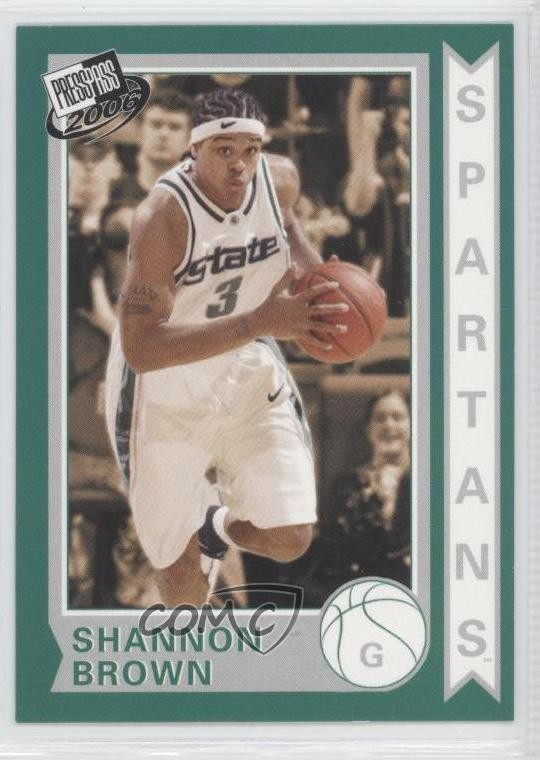 2006-07 Press Pass Old School Shannon Brown #OS15 Rookie RC 0x9