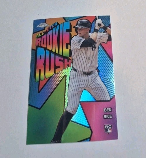 2025 Topps Chrome Baseball Ben Rice All-Etch Rookie Rush CERR-16