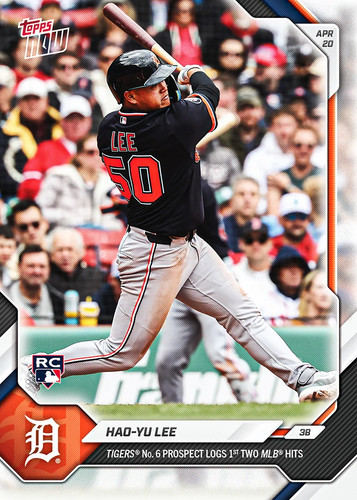 2026 Topps Now 102 Hao-Yu Lee