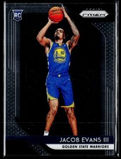 Jacob Evans III 2018-19 Panini Prizm #212 Rookie Golden State Warriors