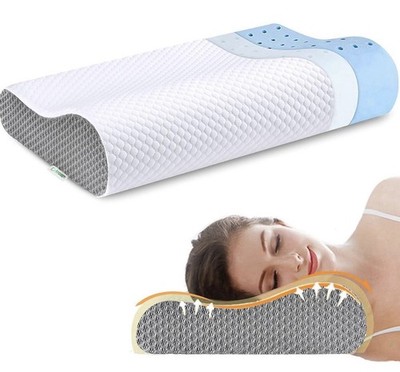 Ecosafeter Memory Foam zervikales orthopädisches Nackenstützkissen