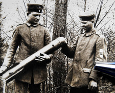 Soldaten Bombe &Auml;rmelabzeichen Flieger Abt. (A) 255 .. " 1917 .. .