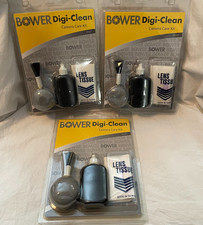 Lot of 3 Bower Digi-Clean Deluxe Digital Camera Care Kit - New in Package