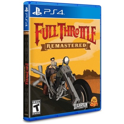 Full Throttle Remastered (Limited Run Games) (Playstation 4) Brand New
