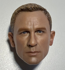 JAMES BOND 007 Daniel Craig HEAD SCULPT for 12'' Action Figure 1/6 scale NEW