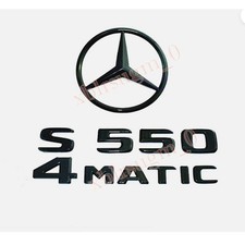 F&uuml;r Mercedes Benz S550 4MATIC W222 SEDAN Hinten Stern Star Embleme Aufkleber NEW